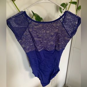 Natalie Couture Cap Sleeve Leotard